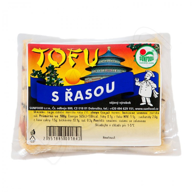 Tofu s riasou (cena za kg) Sunfood